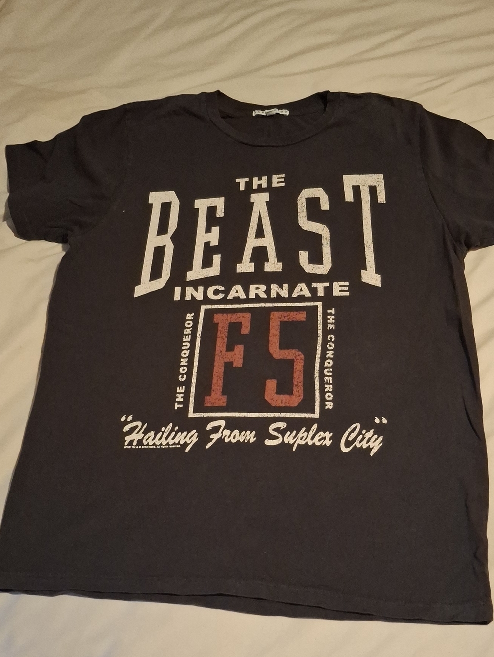 Mens Junk Food "The Beast Incarnate" Brock Lesner Tee